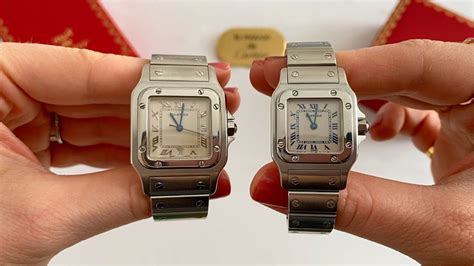 cartier santos 36 mm|cartier santos size chart.